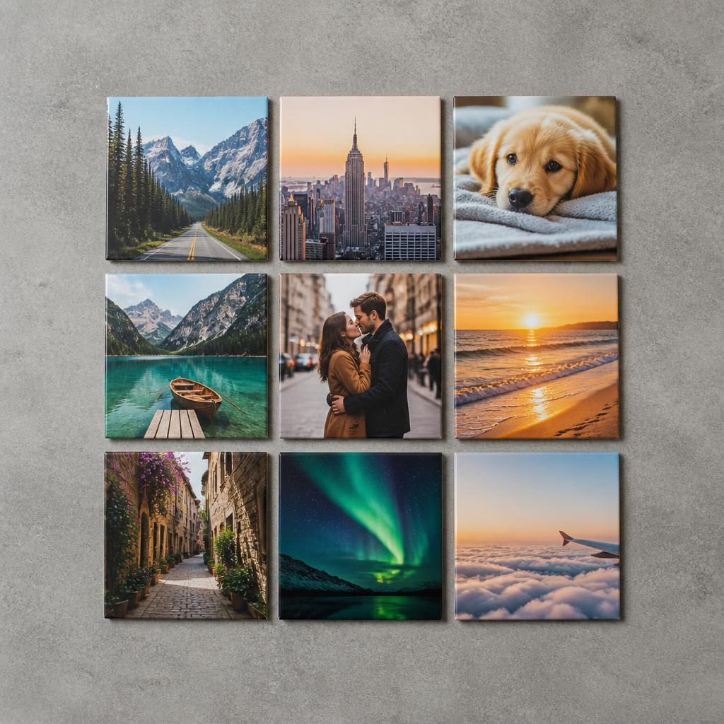 Custom Photo Magnet - 2" x 2" Square