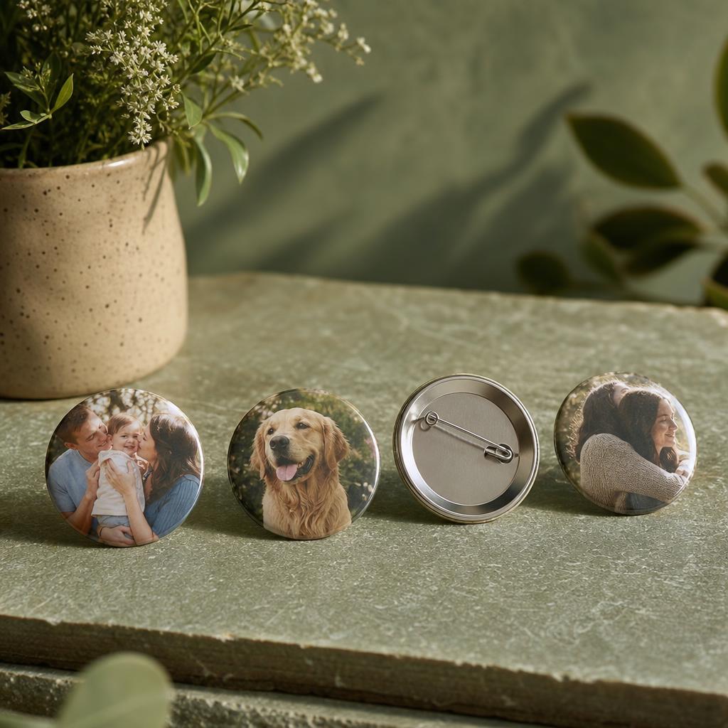 Custom Button Pin - 2.25" Round
