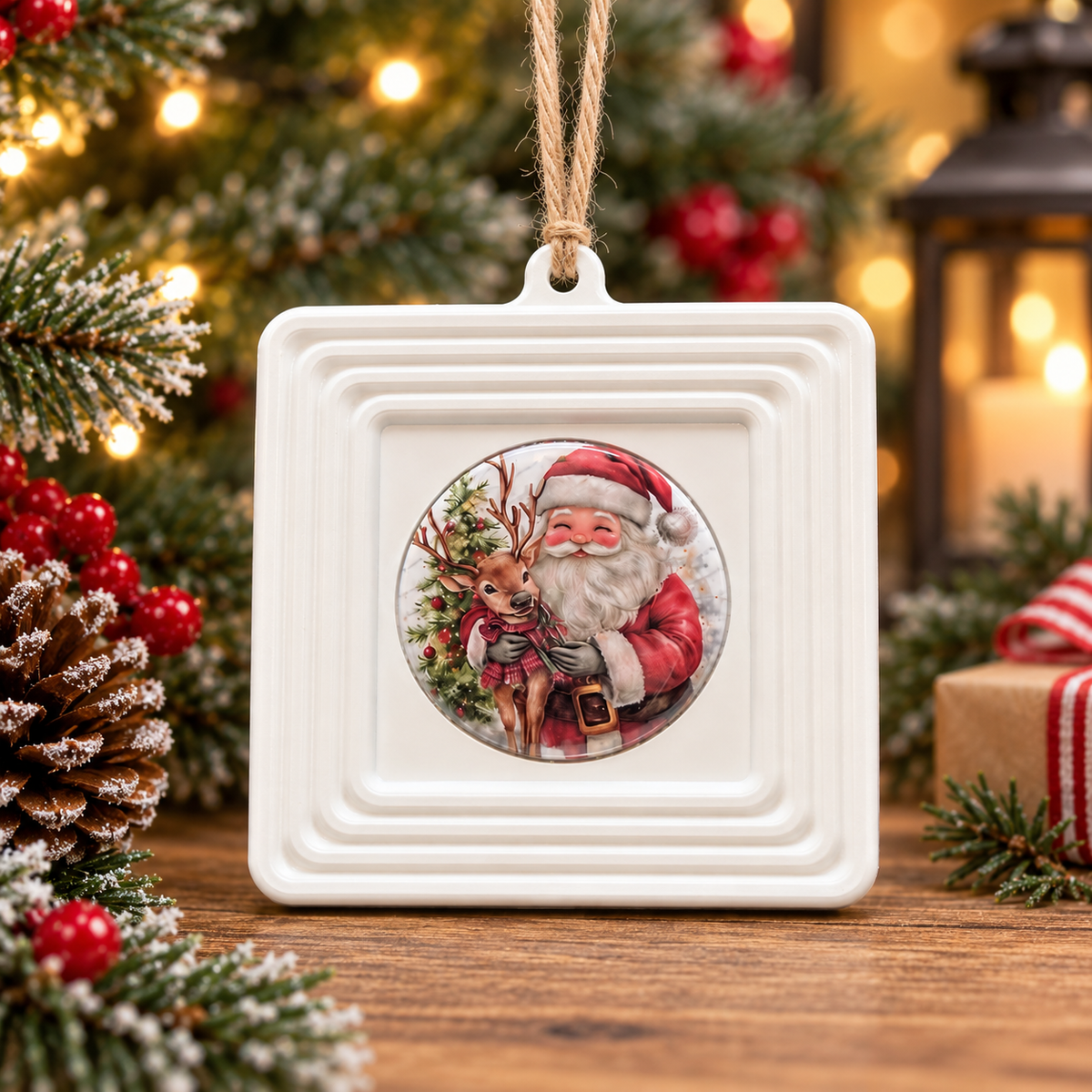 Pipe Ornament - 2.25" Round
