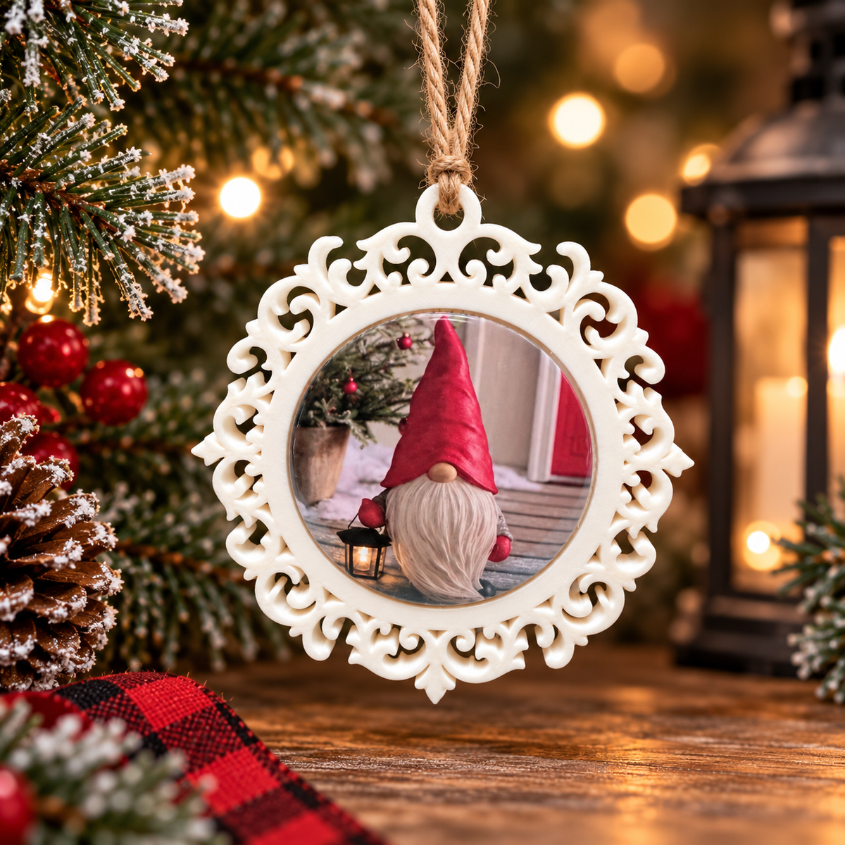 Vintage Ornament - 2.25" Round